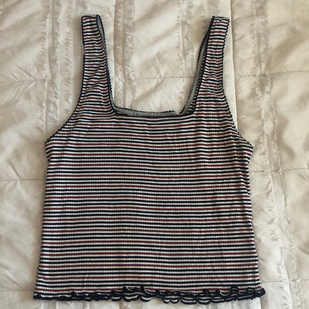 Striped tank top